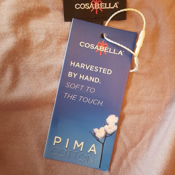 New Cosabella Purple/White Robe - Picture 3 of 5